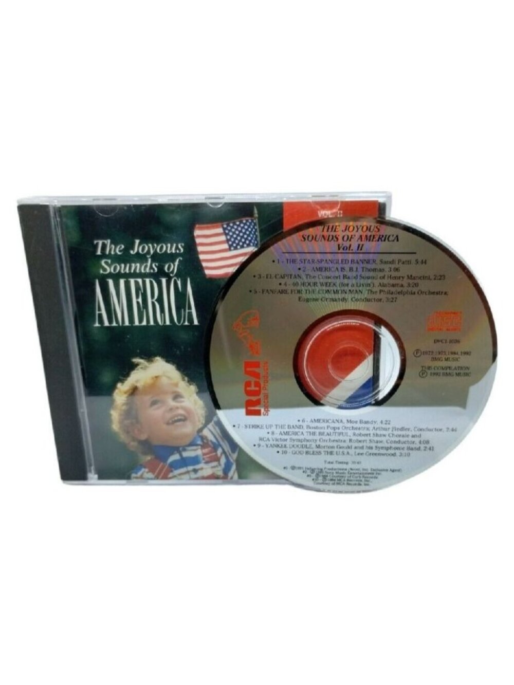 The Joyous Sounds Of America Vol. II CD Patriotic Music By True Value